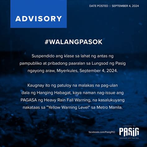 laguna walang pasok|Walang Pasok Advisory .